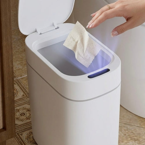 Klyn™ — Cubo de Basura Inteligente con Succión y Apertura Automática