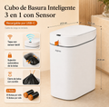 Klyn™ — Cubo de Basura Inteligente con Succión y Apertura Automática