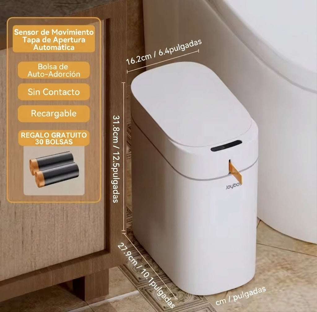 Klyn™ — Cubo de Basura Inteligente con Succión y Apertura Automática