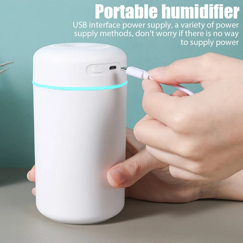 Klyn™ — Humidificador Ultrasónico Portátil y Difusor de Aromas (420ml)